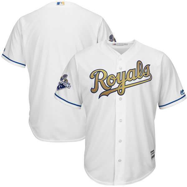Youth Kansas City Royals Customized White Gold Program New Cool Base Stitched MLB Jersey,We sell and wholesale Youth Kansas City Royals Customized White Gold Program New Cool Base Stitched MLB Jersey on line form chian!